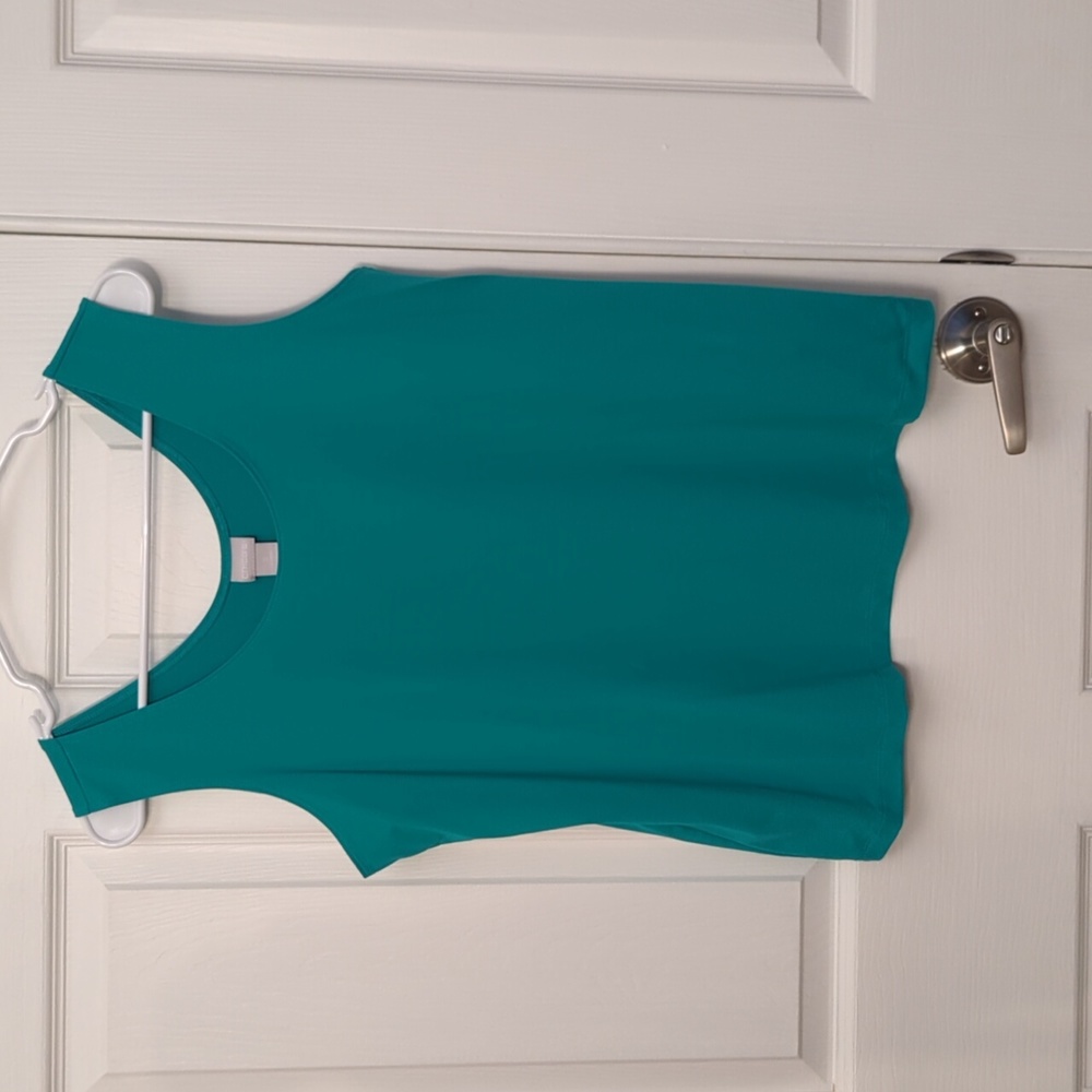 Chico's turquoise tank